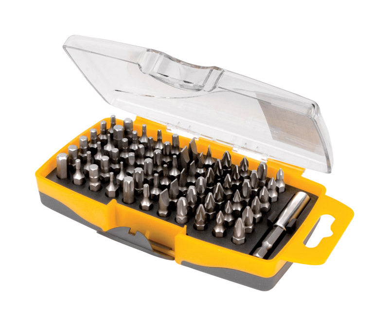 Performance Tool Assorted 1 in. L Driver Bit Set Chrome Vanadium Steel 67 pc, Pack of 4