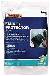 Frost King FC3 Protector, Nylon, Black, For: Faucet