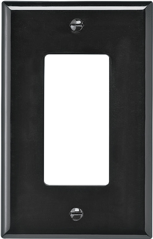 Eaton Wiring Devices PJ26B Wallplate, 4.87 in L, 3.12 in W, 1-Gang, Polycarbonate, Brown, High-Gloss, Pack of 20