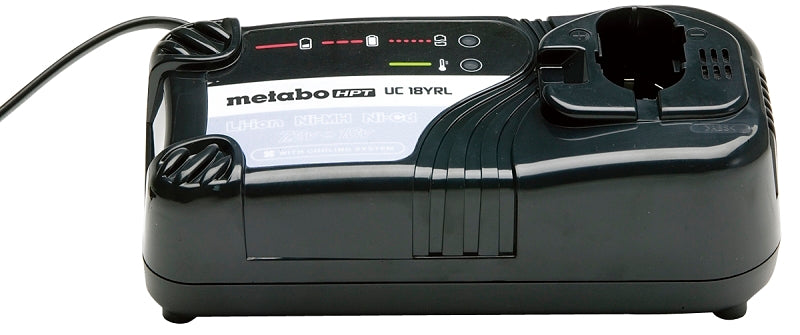 Metabo HPT UC18YRLM Battery Charger, 7.2 to 18 V Output, 3, 45 min Charge, Battery Included: No
