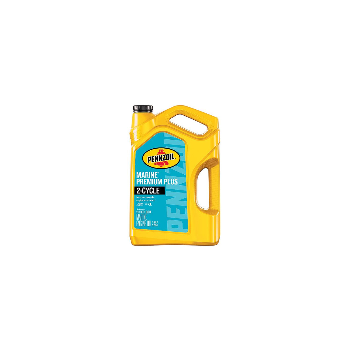 Pennzoil Premium Plus TCW-3 2-Cycle Outboard Oil, Pack of 3