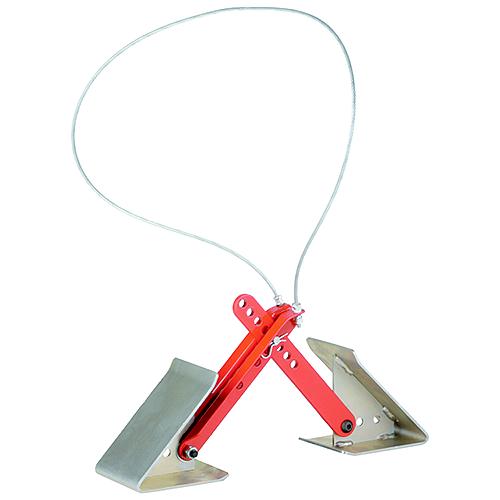OneStep Tandem Axle Wheel Chock, 16″-24″, Pr.