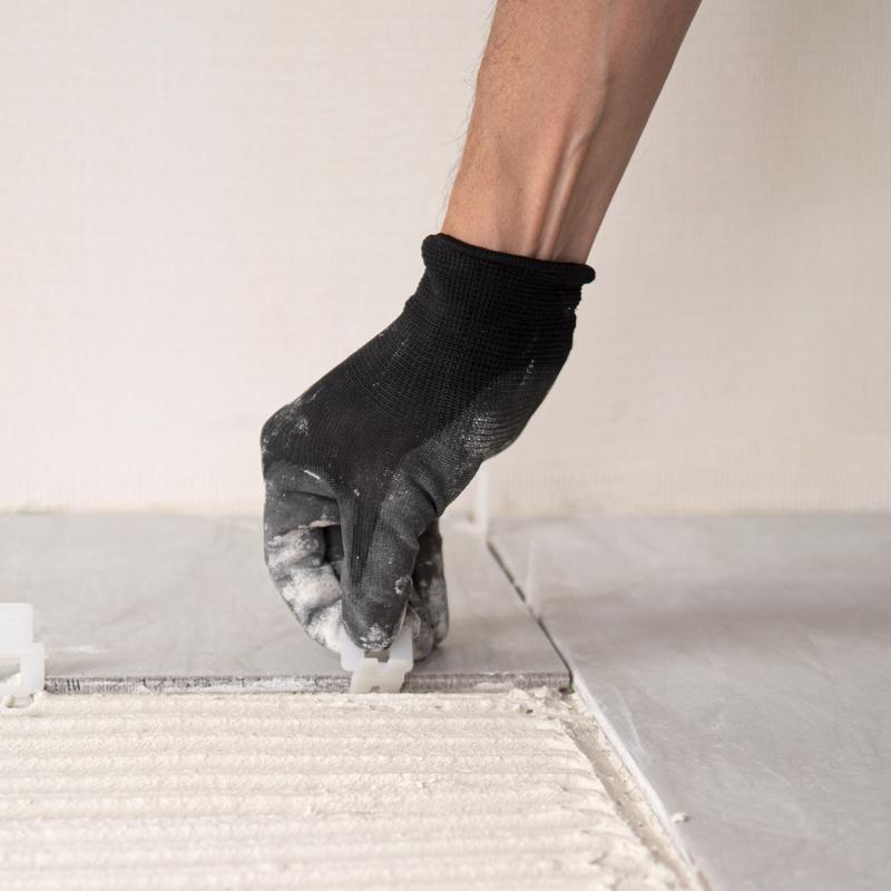 QEP Lash 1.55 in. H X 0.05 in. W X .78 in. L Plastic Tile Spacer Clips 300 pk