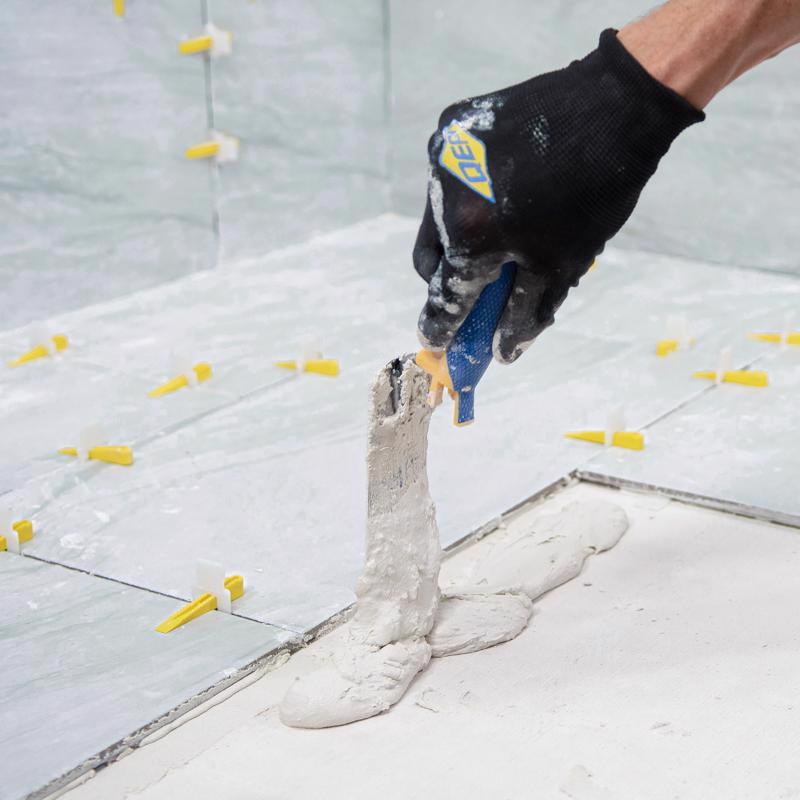 QEP 2 in. H X 2 in. W X 6 in. L Steel Margin Trowel 1 pk