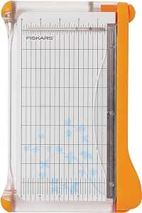Fiskars 1071228 Paper Trimmer, 9 in L, 8 in W Paper, 8-1/2 in L Cutting