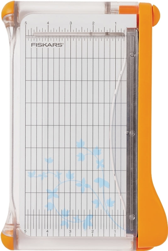 Fiskars 1071228 Paper Trimmer, 9 in L, 8 in W Paper, 8-1/2 in L Cutting