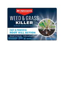BioAdvanced 704196A Super Concentrated Weed and Grass Killer, Liquid, Blue, 64 oz Bottle