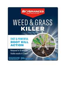 BioAdvanced 704198A RTU Weed and Grass Killer, Liquid, Light Blue, 1 gal Bottle