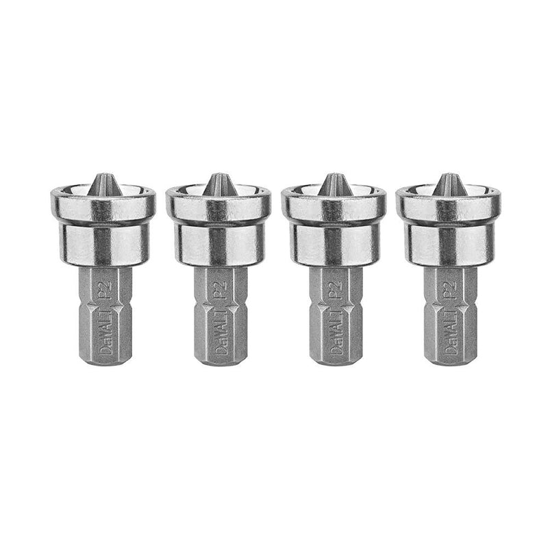 DeWalt Phillips Drywall Screw Setter S2 Tool Steel 4 pc, Pack of 3