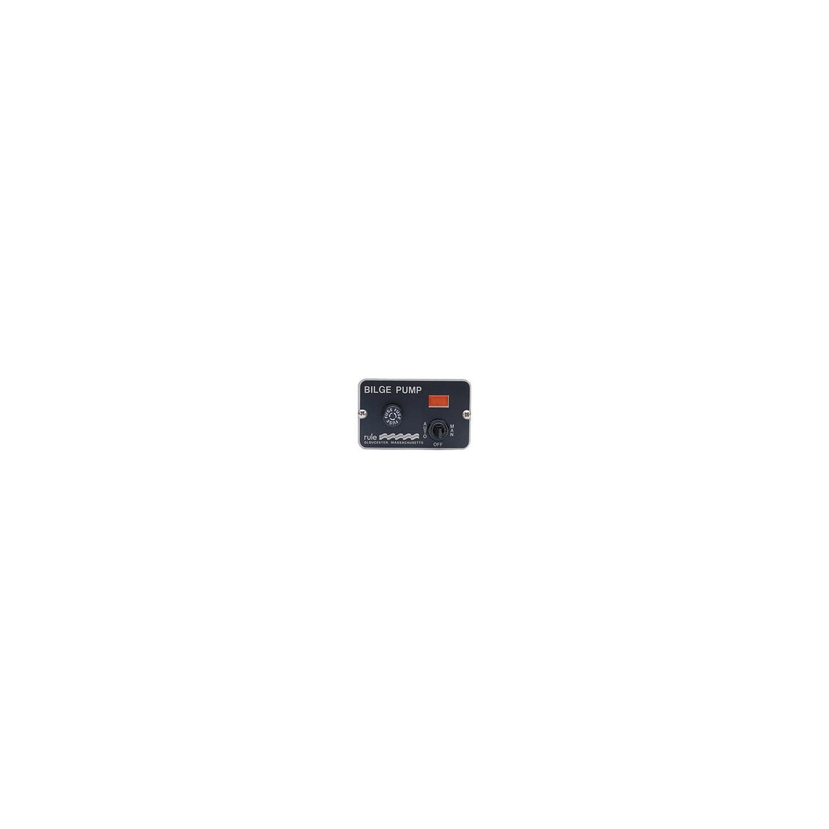 Rule 3-Way Bilge Panel Lighted Switch