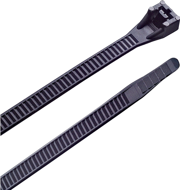 Gardner Bender 46-448UVB Cable Tie, 6/6 Nylon, Black, 48 in L, 50/PK