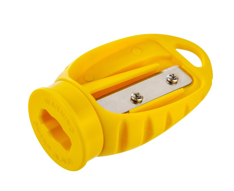 CH Hanson 10211 Pencil Sharpener, Yellow Housing, Pack of 20