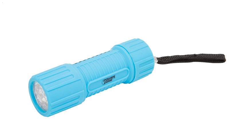 PowerZone FT-ORG18 Flashlight, AAA Battery, LED Lamp, 50 Lumens, 25 m Beam Distance, 12 hrs Run Time, Pack of 12