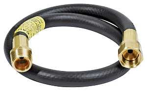Mr. Heater F273716 BBQ Hose, 22 in L, MIP x Female Flare, Thermoplastic