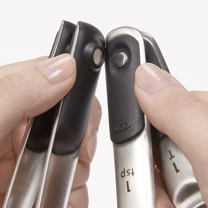 Good Grips 11132100 Measuring Spoon Set, Stainless Steel