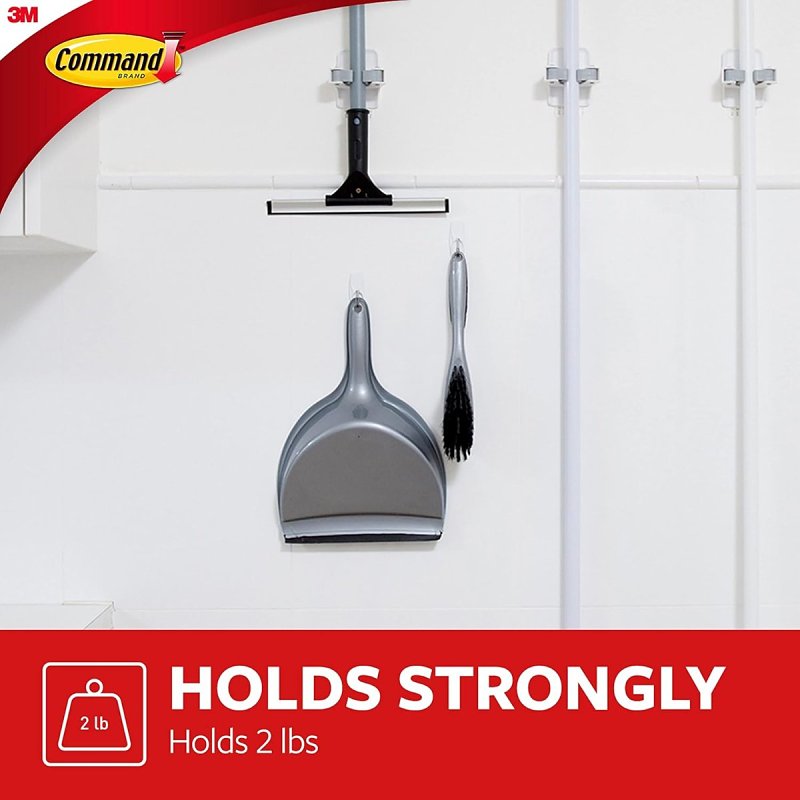 Wire Toggle Hook White Medium