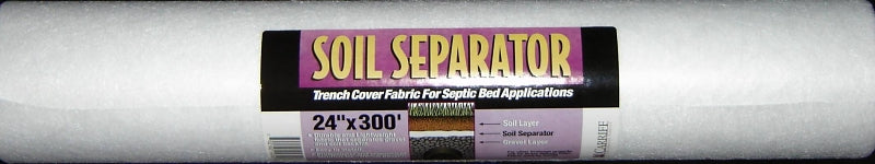 Carriff Corp 24300SSF Soil Separator, 300 ft L X 24 in W Dimensions, Pack of 4
