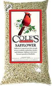 Cole's SA05 Straight Bird Seed, 5 lb Bag, Ingredients: 100% Safflower