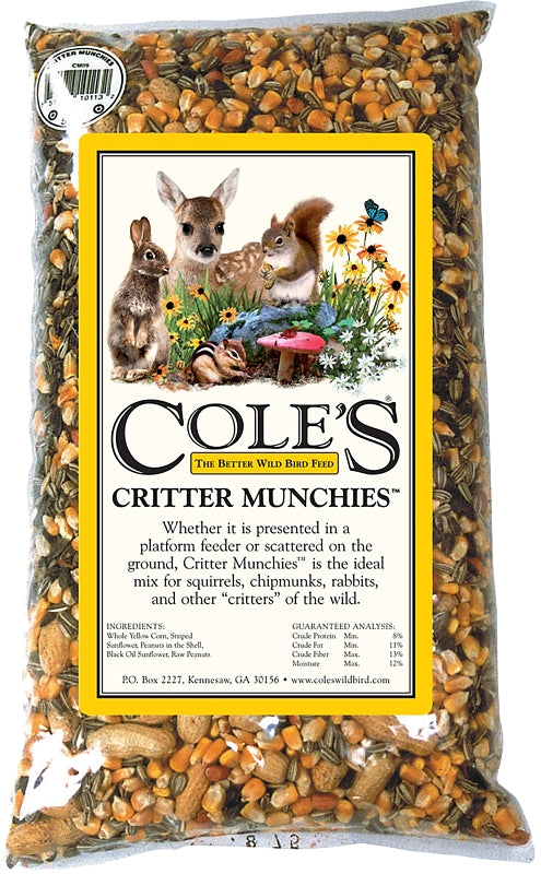 Cole's CM10 Critter Munchies, Seed, 10 lb Bag