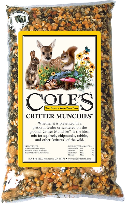 Cole's CM20 Critter Munchies, Seed, 20 lb Bag, Pack of 2