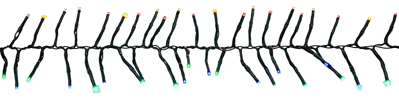 Santas Forest 03710 Twinkling Cluster Light, Twinkling/Christmas, 448-Lamp, LED, Multi, 16.4 ft L