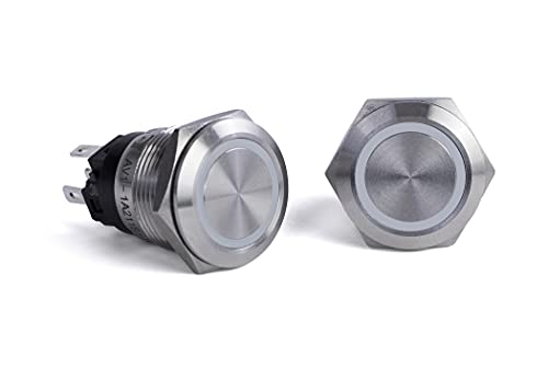 Sierra AV10040 Push-Button Switch, Off/On, Non-Illuminating