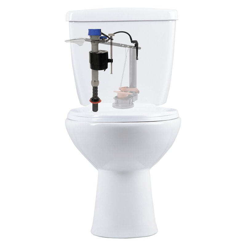 Fluidmaster PerforMAX Series K-400H-043-T4 Fill Valve and Flapper Kit, Plastic/Rubber Body, Multi-Color