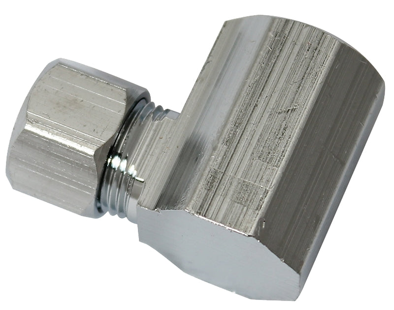 Plumb Pak PP75PCLF Adapter, 3/8 in, FIP x Compression, Chrome-Plated