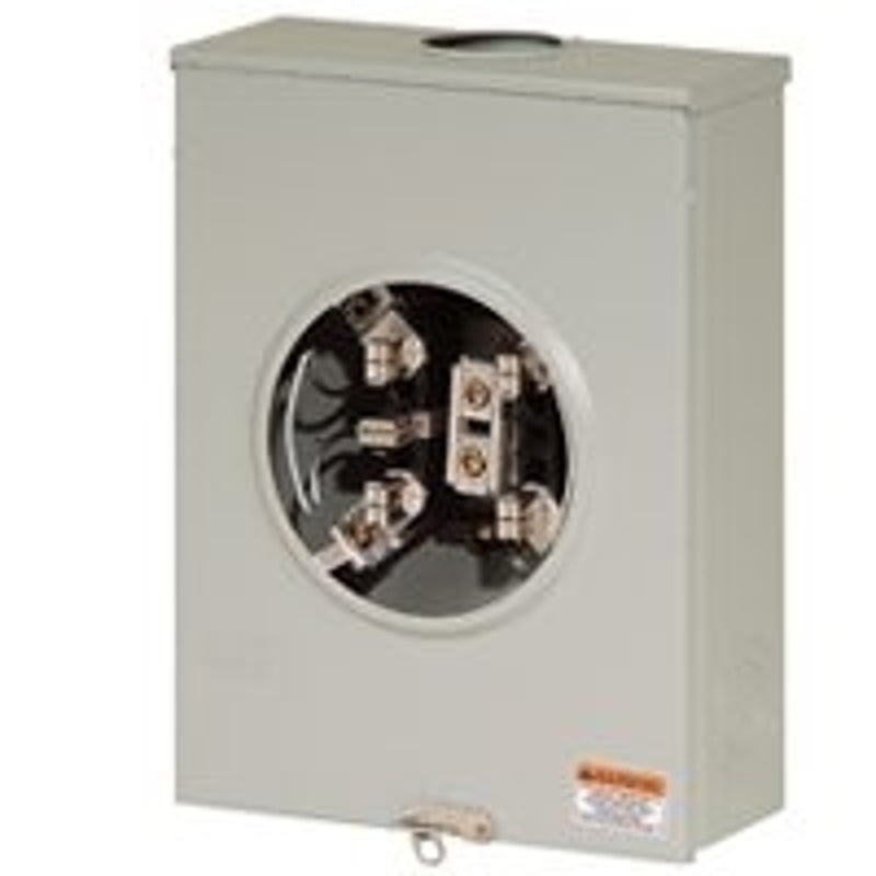 Cutler-Hammer UGHTRS213BE Meter Socket, 1-Phase, 200 A, 600 V, 5-Jaw, 1-Socket