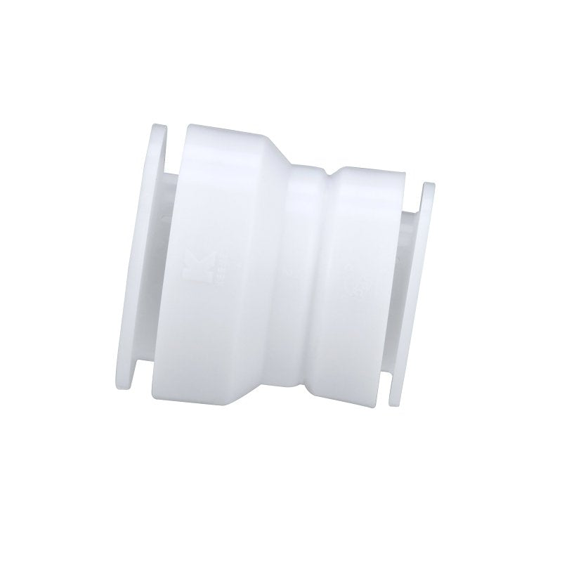 Insta-Plumb 95IPK Trap Pipe Adapter, 1-1/2 in, Push-To-Connect, Plastic, White