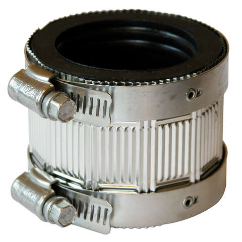 Fernco Schedule 40 2 in. 1-1/2 in. D PVC No Hub Coupling 1 pk