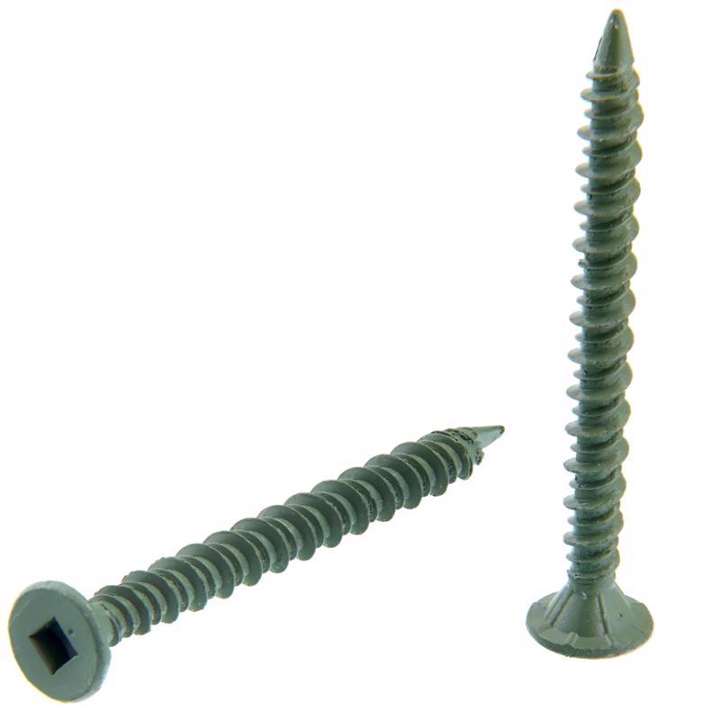 Senco Duraspin No. 8 Sizes X 2 in. L Square Wafer Head High/Low Cement Board Screws