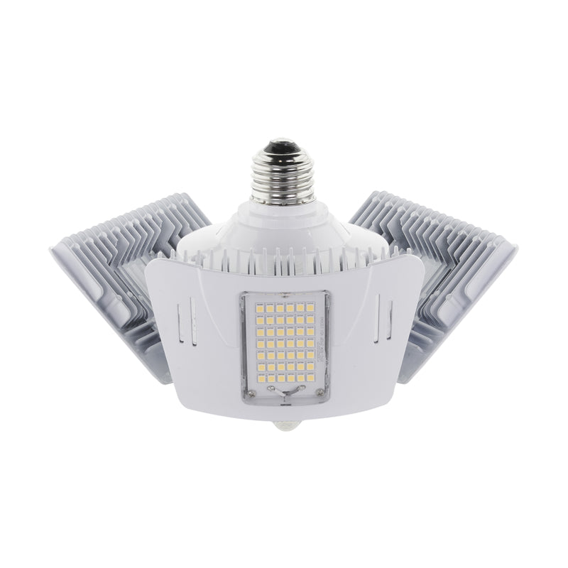 Satco Wide Surface E26 (Medium) Smart-Enabled LED Motion Sensor Utility Light Cool White 60 Watt Equ