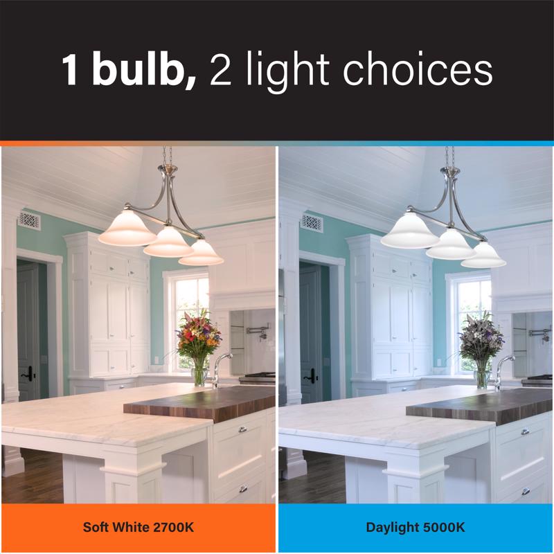 Feit A19 E26 (Medium) LED Bulb Soft White 60 Watt Equivalence 1 pk