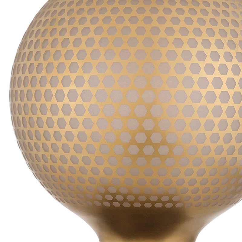 Globe Electric Moderna G40 E26 (Medium) Filament LED Bulb Amber Soft White 40 Watt Equivalence 1 pk