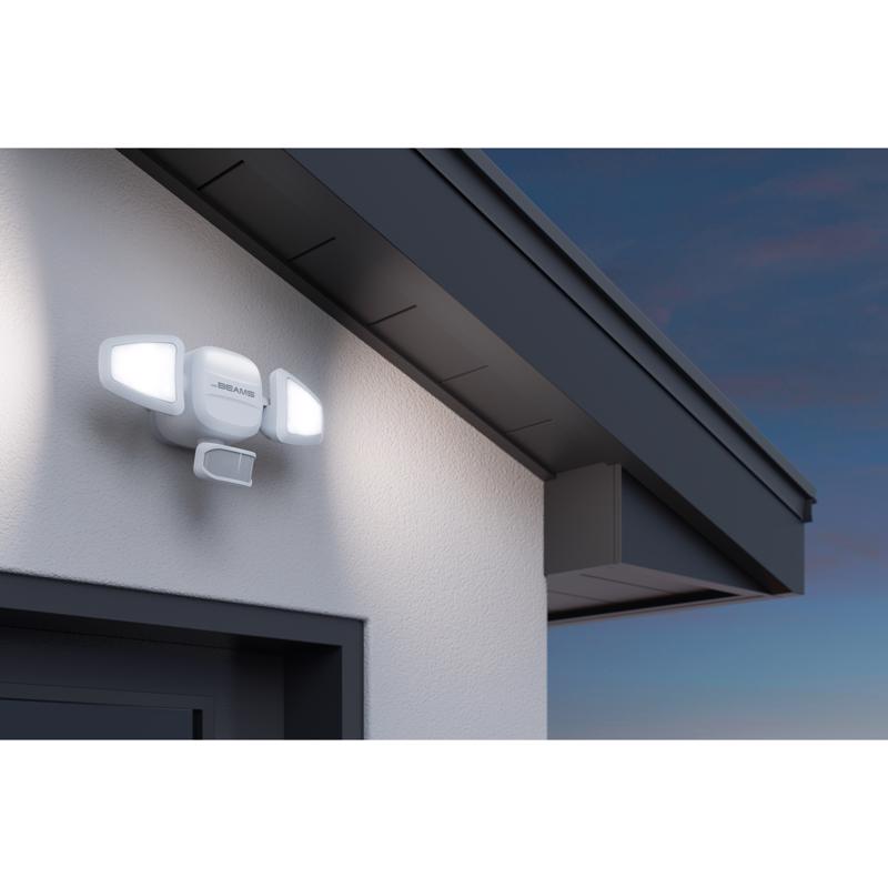 Mr. Beams Motion-Sensing Battery Powered LED White Security Light