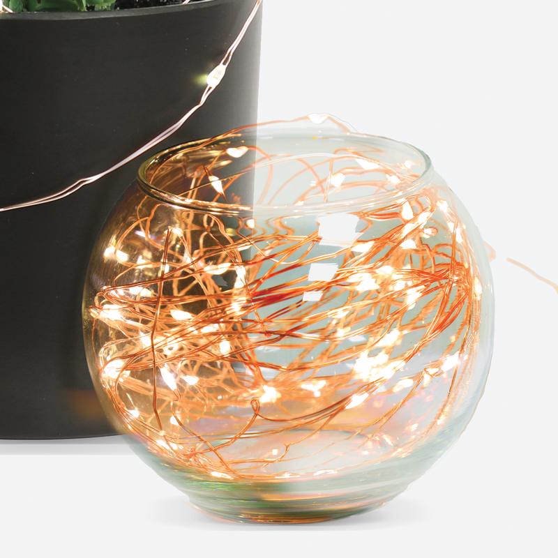 Feit LED Fairy String Lights Warm White 30 ft. 100 lights