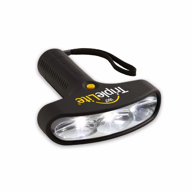 TripleLite 807 lm Black LED Flashlight AA Battery