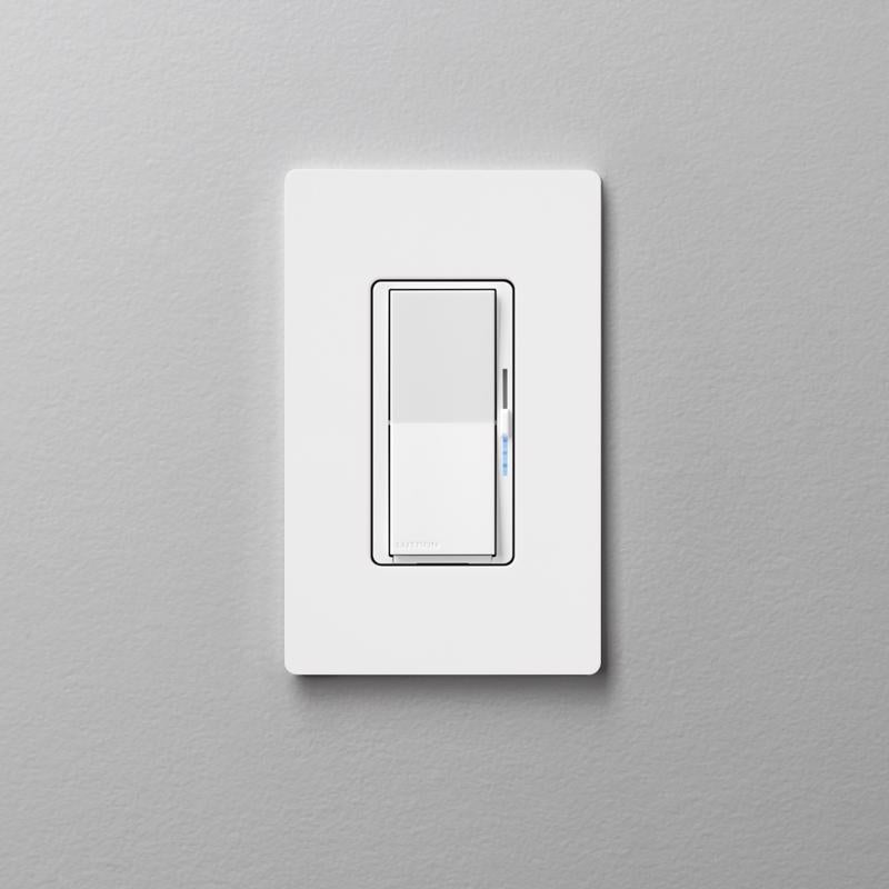 Lutron Caseta White 150 W Toggle Smart-Enabled Dimmer Switch 1 pk