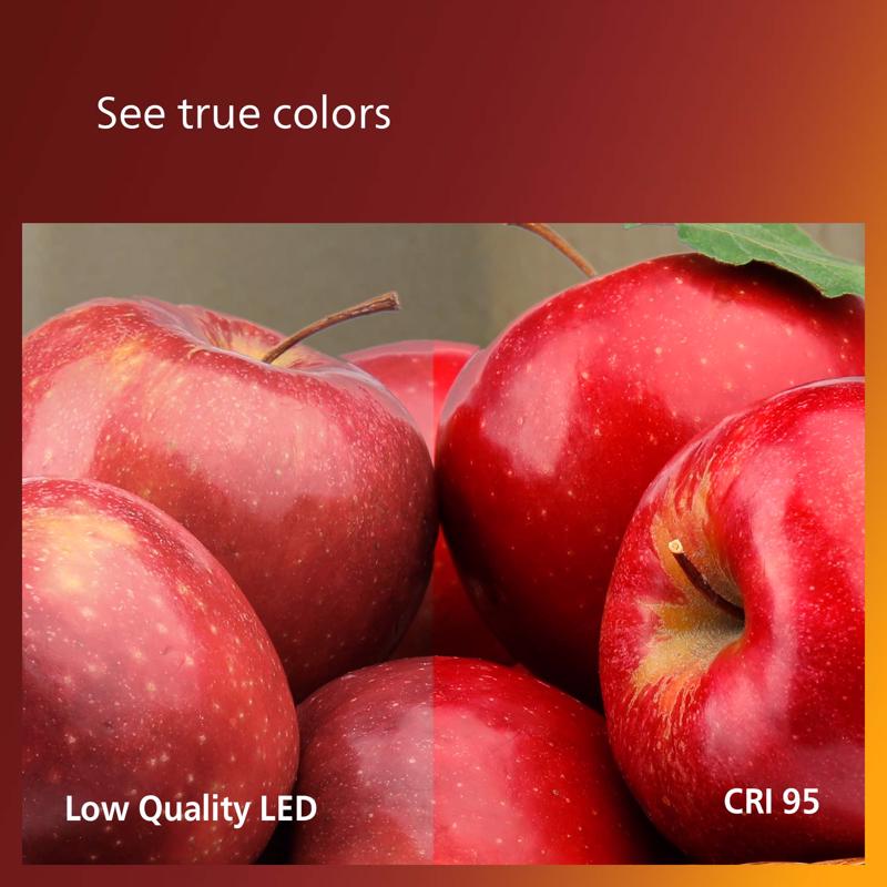 Philips B11 E12 (Candelabra) LED Bulb Amber 25 Watt Equivalence 2 pk