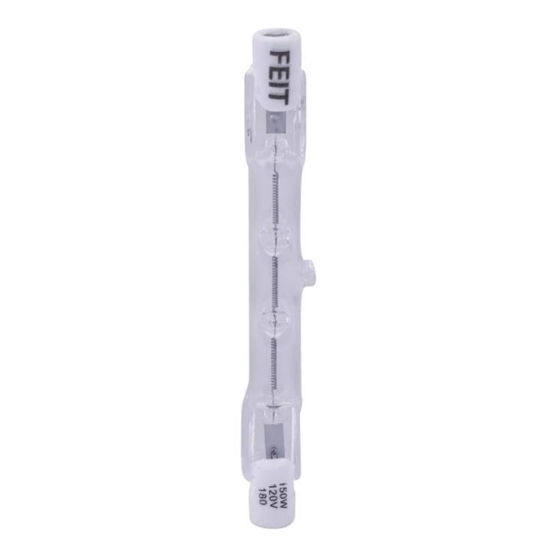 Feit 150 W T3 Tubular Halogen Bulb 2000 lm Bright White 2 pk