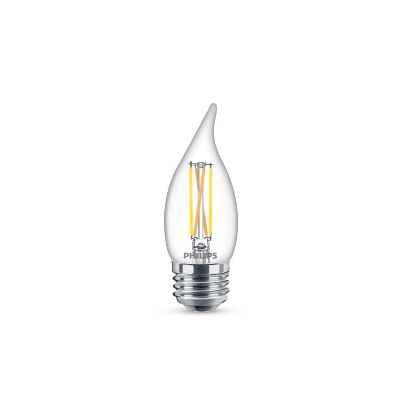 Philips BA11 E26 (Medium) LED Bulb Soft White 60 Watt Equivalence 3 pk