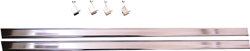 Easy Track RR1036-CH Wardrobe Rod, 1 in Dia, 35 in L, Steel, Chrome-Plated