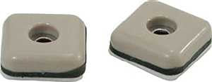 Shepherd Hardware 9240 Furniture Glide, 75 lb, Polyethylene, Tan, 1 in Dimensions