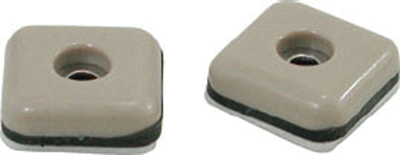 Shepherd Hardware 9240 Furniture Glide, 75 lb, Polyethylene, Tan, 1 in Dimensions