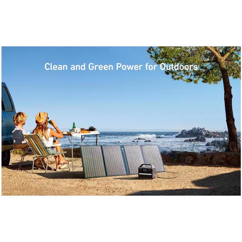 Anker SOLIX 100 W Solar Portable Solar Panel, Pack of 2