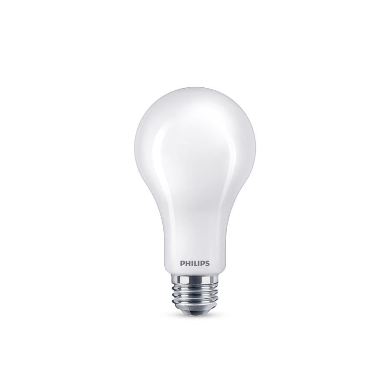 Philips A21 E26 (Medium) LED Bulb Soft White 75 Watt Equivalence 2 pk