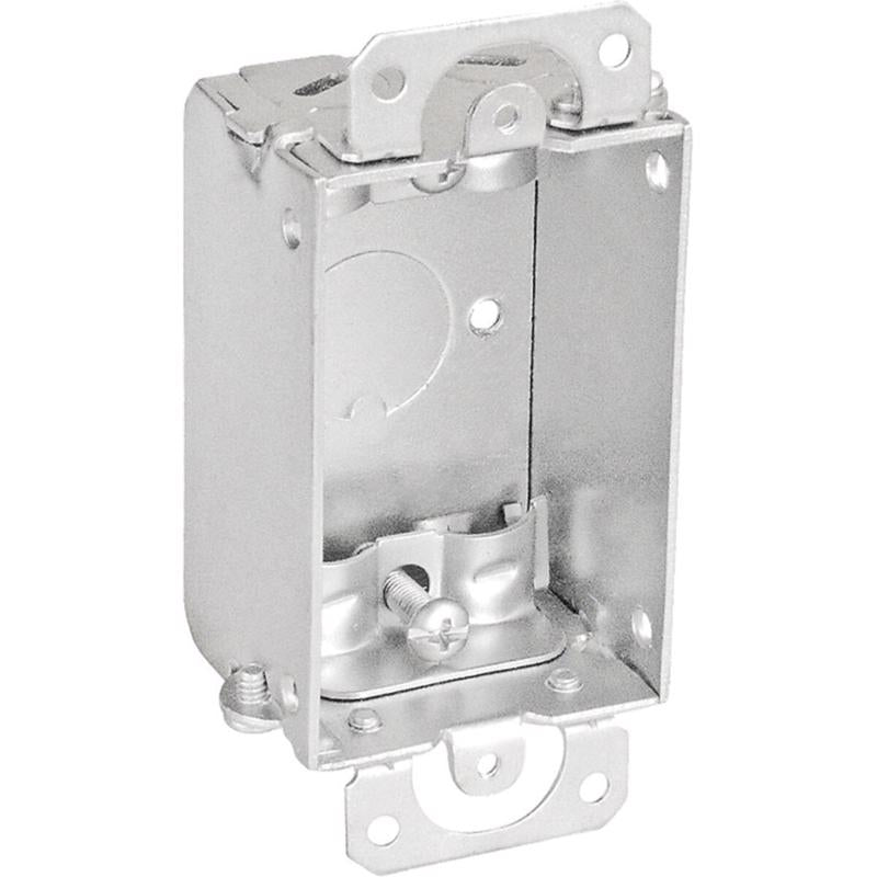 Southwire New and Old Work Rectangle Steel Switch Box