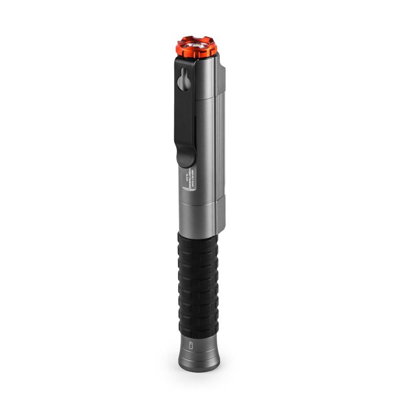 NEBO Big Larry 600 lm Black/Gray LED Work Light Flashlight AA Battery
