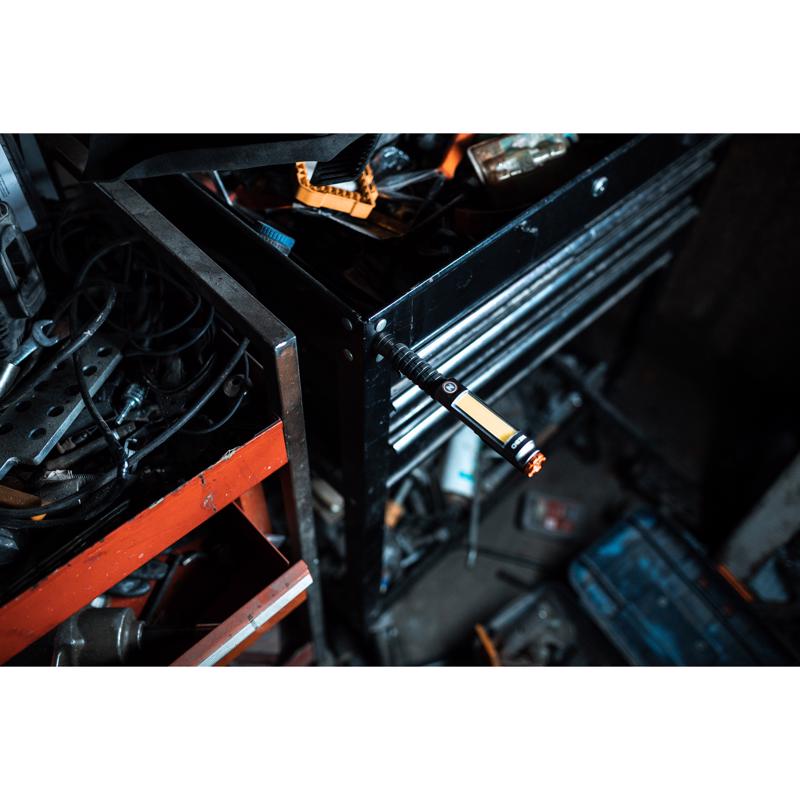 NEBO Big Larry 600 lm Black/Gray LED Work Light Flashlight AA Battery